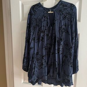 Free people printed tunic